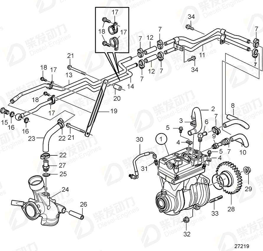 volvo penta Flange screw 984734 Drawing volvo penta Flange screw 984734 Drawing